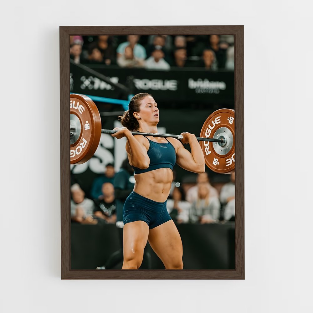 Poster Tia de toomey – affiche Powerlifting (vue 5)